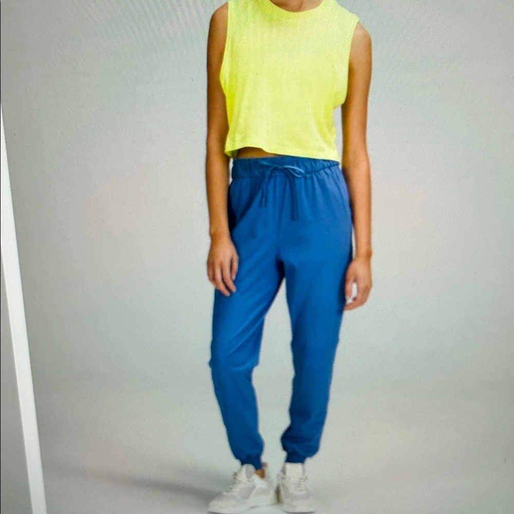 lululemon athletica Blue Track Joggers